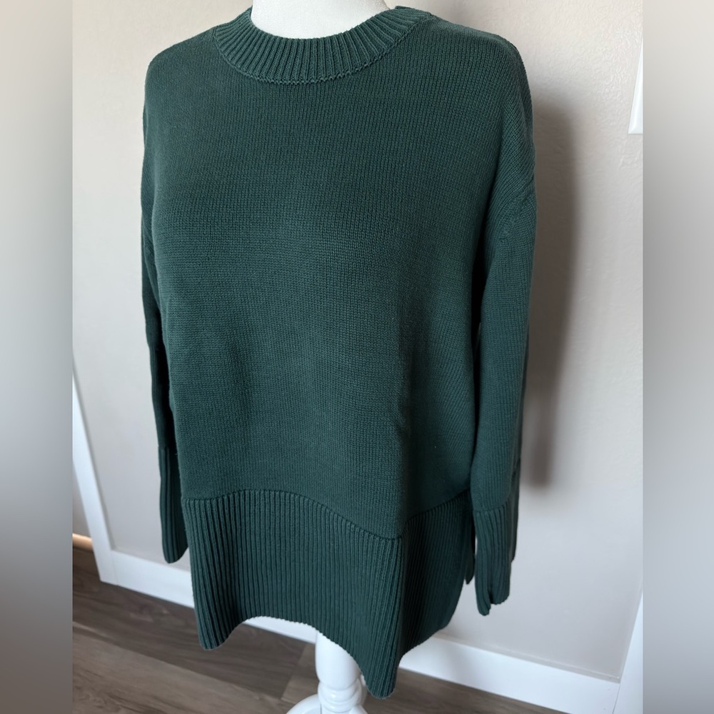 ✨Gap Forest Green 100% Cotton Sweater – Size Large✨